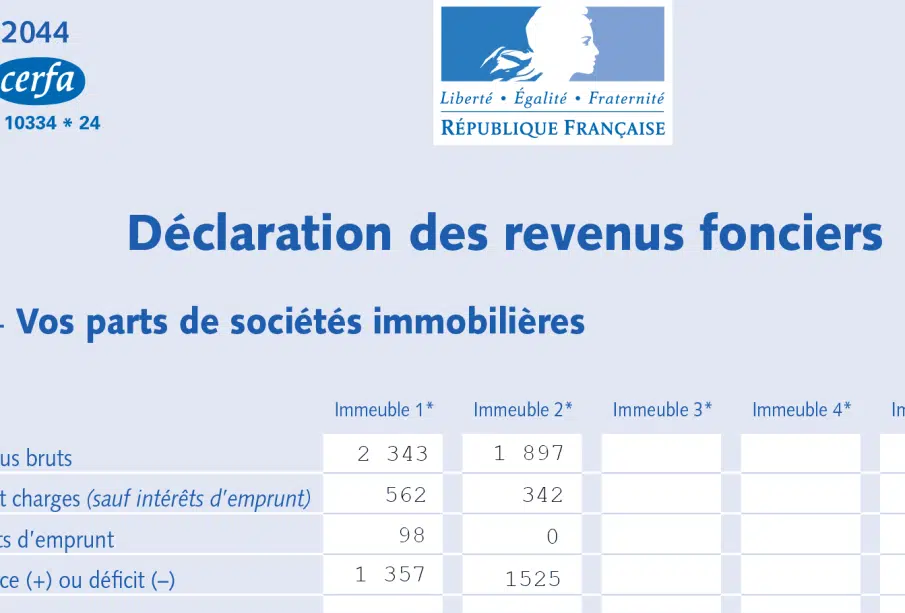 déclaration 2044