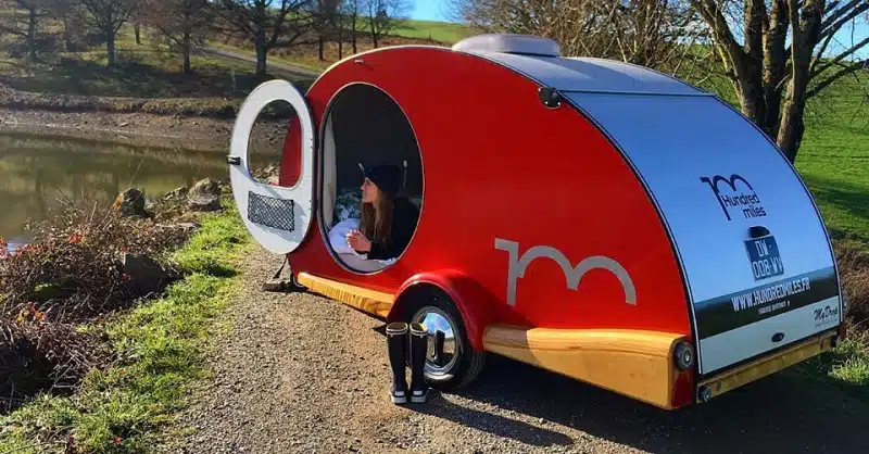 Explorez le monde avec style et confort découvrez la mini caravane kleox